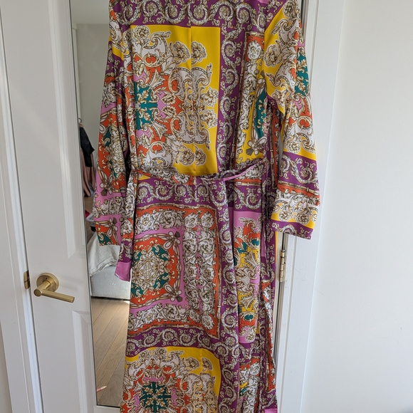 MANGO Multicolor Baroque Dress - Picture 7 of 7